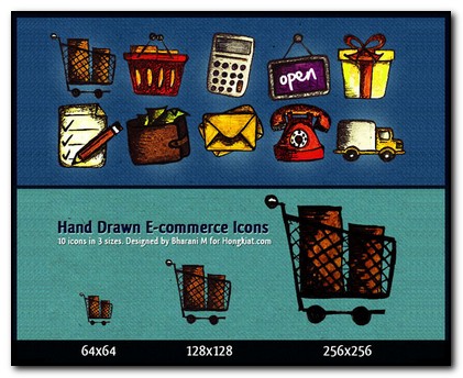 40+ Free Ecommerce Icons Vector Set Download