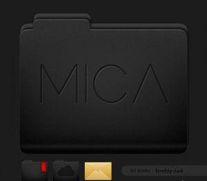 Black Mac Os Folders Icons
