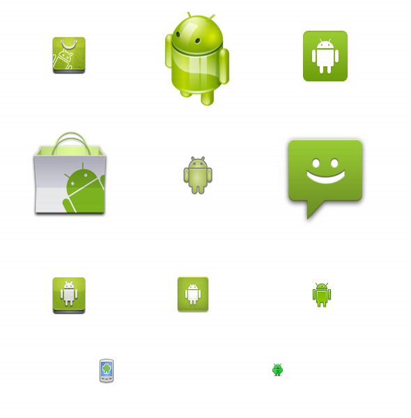 Android Icons Set Free Download