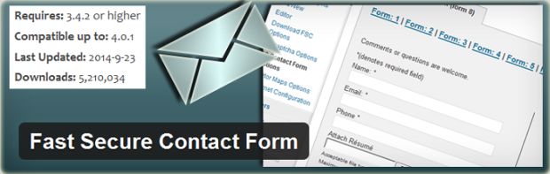 Fast Secure Contact Form WordPress Plugin